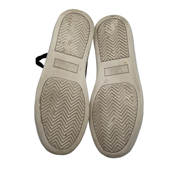 Kenneth Cole REACTION Black Lace Up Mid Top Sneakers Size 7 Men's - Picture 9 of 9